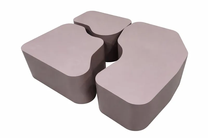 Nordland sohvapöytä 40 cm - Ruskea - Huonekalut - Pöytä & ruokailuryhmä - Apupöytä & sivupöytä - Sarjapöytä