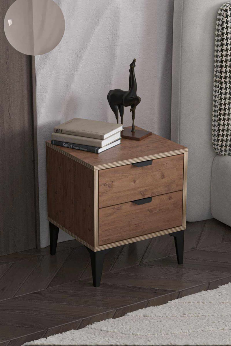 Olyros yöpöytä 45 cm - Huonekalut - Pöytä & ruokailuryhmä - Apupöytä & sivupöytä - Yöpöytä