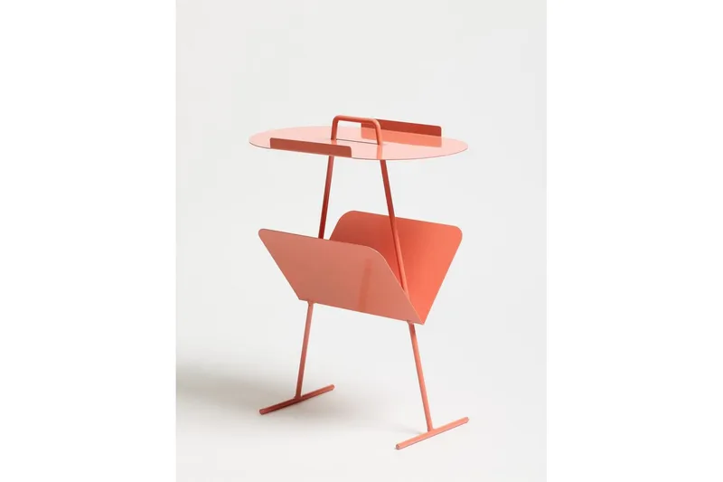 Orren Sivupöytä 44 cm, Vaaleanpunainen