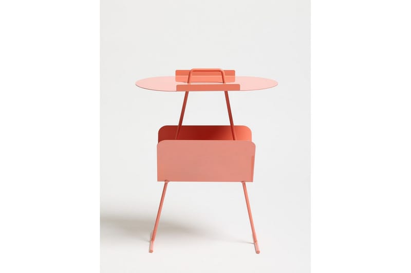 Orren Sivupöytä 44 cm - Vaaleanpunainen - Huonekalut - Pöytä & ruokailuryhmä - Apupöytä & sivupöytä - Tarjotinpöytä & pikkupöytä
