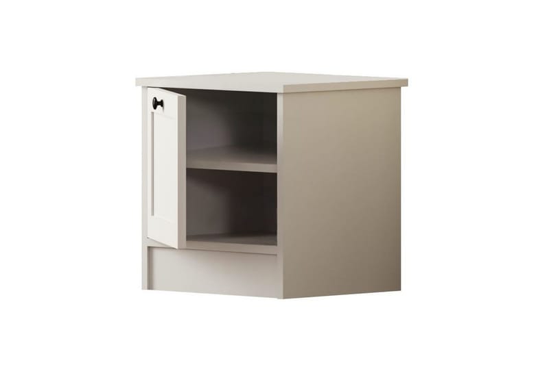 Ovril Yöpöytä 45 cm - Matta Valkoinen - Huonekalut - Pöytä & ruokailuryhmä - Apupöytä & sivupöytä - Yöpöytä