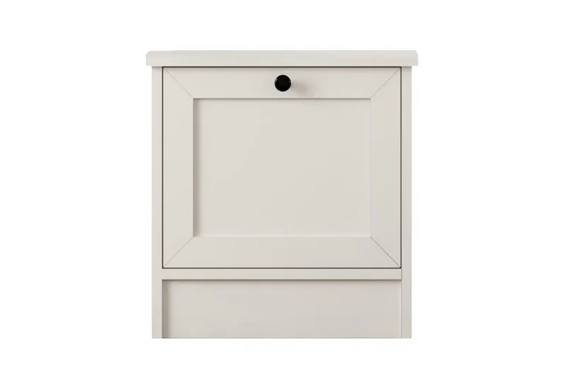 Ovril Yöpöytä 45 cm, Matta Valkoinen