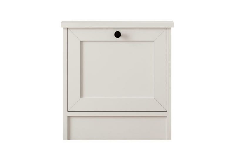 Ovril Yöpöytä 45 cm, Matta Valkoinen