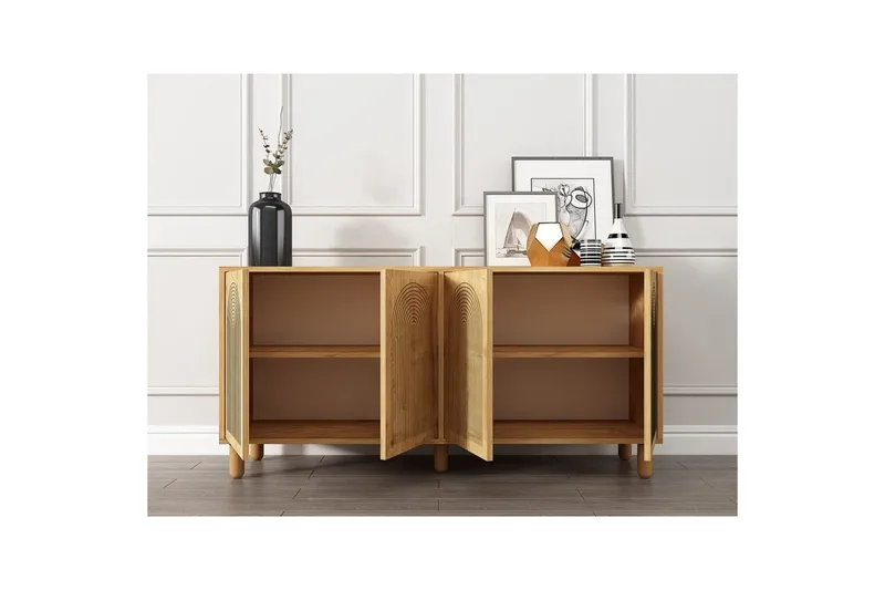 Ovrin Konsolipöytä 150 cm - Tammi - Huonekalut - Pöytä & ruokailuryhmä - Apupöytä & sivupöytä - Konsolipöytä