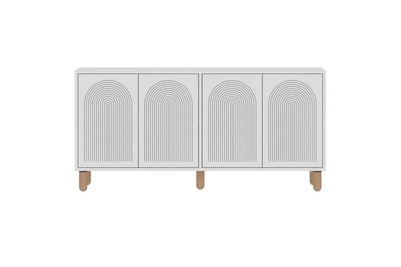 Ovrin Konsolipöytä 150 cm - Valkoinen - Huonekalut - Pöytä & ruokailuryhmä - Apupöytä & sivupöytä - Konsolipöytä