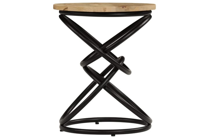 Päätypöytä täysi mangopuu 40x50 cm - Ruskea - Lamppupöytä - Tarjotinpöytä & pikkupöytä