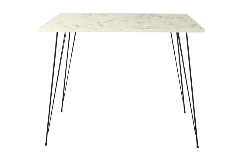 Pöytä Alaxander 90 cm, Musta/Valkoinen