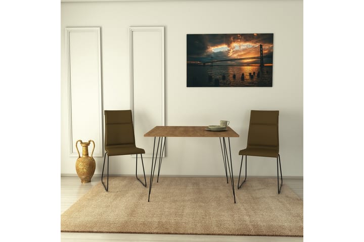 Pöytä Alaxander 90 cm - Tammi - Apupöytä & sivupöytä