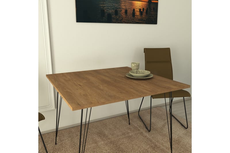 Pöytä Alaxander 90 cm - Tammi - Huonekalut - Pöytä & ruokailuryhmä - Ruokapöydät & keittiön pöydät