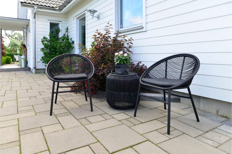 Pöyt�ä Edanäs Pyöreä 35 cm Musta - Hillerstorp - Huonekalut - Pöytä & ruokailuryhmä - Apupöytä & sivupöytä
