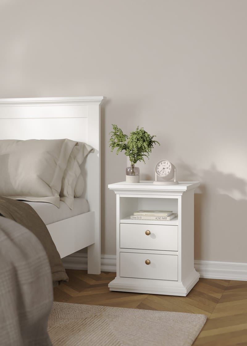 Paris yöpöytä 43x40x59 cm - Huonekalut - Pöytä & ruokailuryhmä - Apupöytä & sivupöytä - Yöpöytä