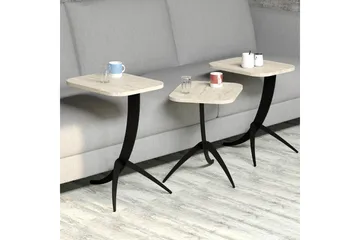 Pion Sarjapöytä - Beige - Huonekalut - Pöytä & ruokailuryhmä - Apupöytä & sivupöytä - Sarjapöytä