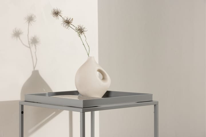 Porto Sivupöytä 45x45 cm Tummanharmaa - Venture Home - Tarjotinpöytä & pikkupöytä - Lamppupöytä
