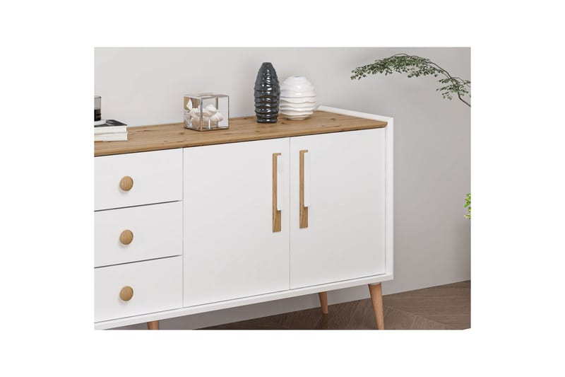 Ralor Konsolipöytä 180 cm - Valkoinen - Huonekalut - Pöytä & ruokailuryhmä - Apupöytä & sivupöytä - Konsolipöytä