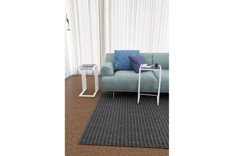 Ransdorp Pöytäsarja 42 cm - Valkoinen - Huonekalut - Pöytä & ruokailuryhmä - Apupöytä & sivupöytä - Sarjapöytä