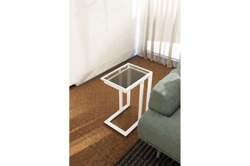 Ransdorp Pöytäsarja 42 cm - Valkoinen - Huonekalut - Pöytä & ruokailuryhmä - Apupöytä & sivupöytä - Sarjapöytä