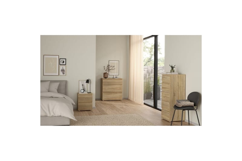 Rengo Yöpöytä 40,2 cm - Luonnonväri - Huonekalut - Pöytä & ruokailuryhmä - Apupöytä & sivupöytä - Yöpöytä