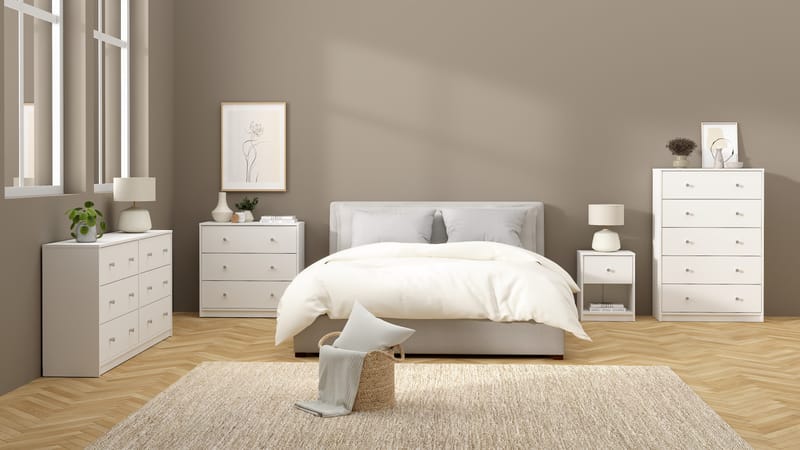 Renor yöpöytä 38x30x48 cm - Huonekalut - Pöytä & ruokailuryhmä - Apupöytä & sivupöytä - Yöpöytä