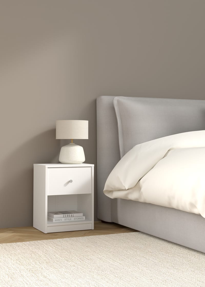 Renor yöpöytä 38x30x48 cm - Huonekalut - Pöytä & ruokailuryhmä - Apupöytä & sivupöytä - Yöpöytä