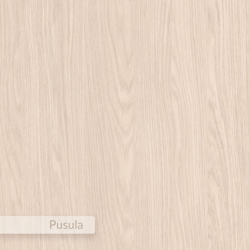 Rilina seinälle kiinnitettävä yöpöytä 40 cm puu- ja tammijäljitelmällä, säilytystila hyllyllä ja led-valaistus - Beige - Huonekalut - Pöytä & ruokailuryhmä - Apupöytä & sivupöytä - Yöpöytä