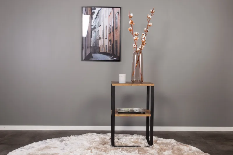 Rise Yöpöytä 30 cm, Musta