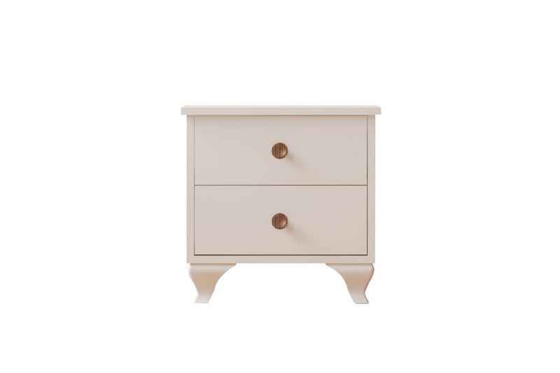 Rivric Yöpöytä 45 cm - Matta Valkoinen - Huonekalut - Pöytä & ruokailuryhmä - Apupöytä & sivupöytä - Yöpöytä