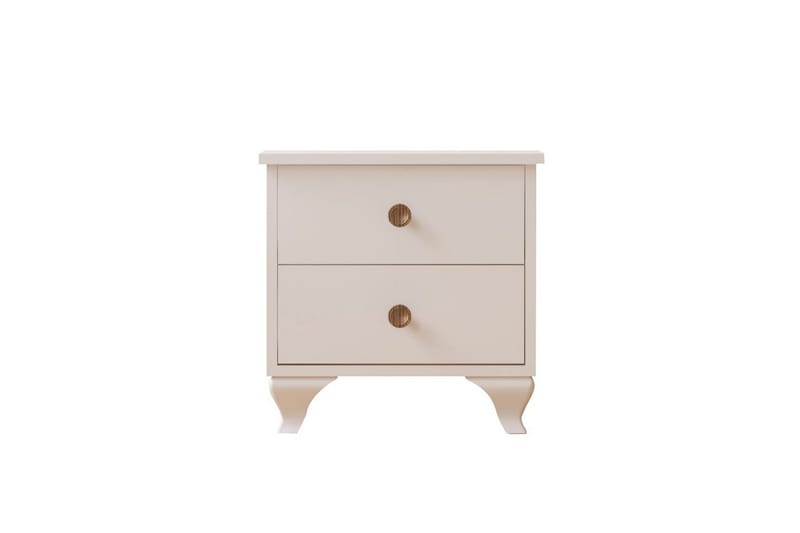 Rivric Yöpöytä 45 cm - Matta Valkoinen - Huonekalut - Pöytä & ruokailuryhmä - Apupöytä & sivupöytä - Yöpöytä