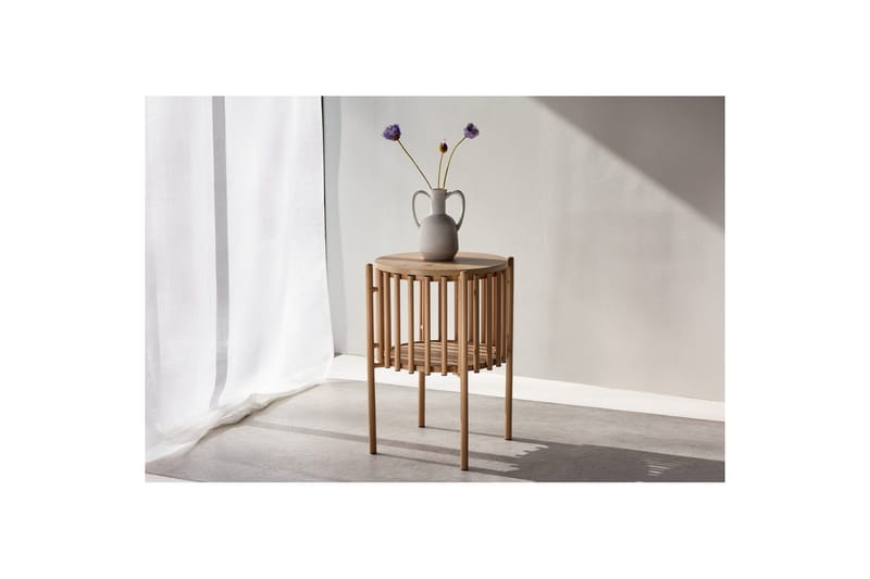 Rubbo Sivupöytä 45 Cm - Luonto - Huonekalut - Pöytä & ruokailuryhmä - Apupöytä & sivupöytä - Tarjotinpöytä & pikkupöytä
