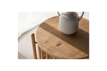 Rubbo Sivupöytä 45 Cm - Luonto - Huonekalut - Pöytä & ruokailuryhmä - Apupöytä & sivupöytä - Tarjotinpöytä & pikkupöytä
