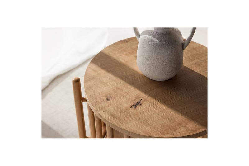 Rubbo Sivupöytä 45 Cm - Luonto - Huonekalut - Pöytä & ruokailuryhmä - Apupöytä & sivupöytä - Tarjotinpöytä & pikkupöytä