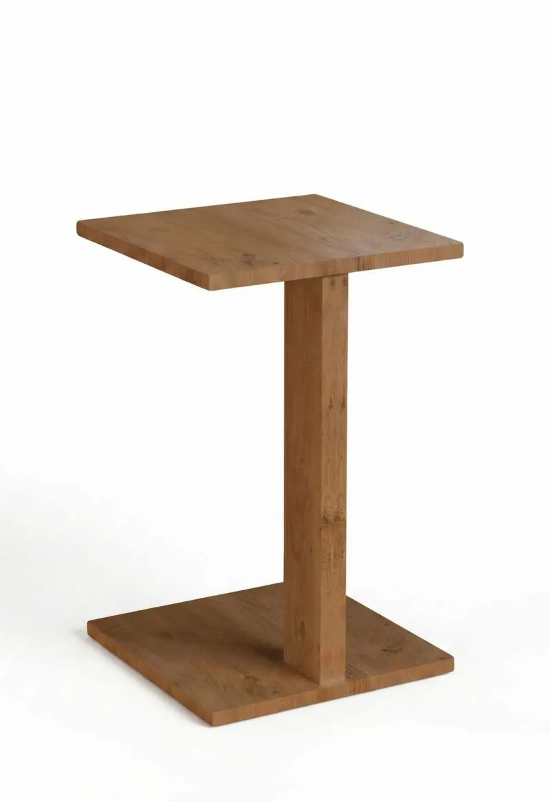 Rumira Sivupöytä 35 cm - Tammi - Huonekalut - Pöytä & ruokailuryhmä - Apupöytä & sivupöytä - Jalustapöytä & pylväspöytä