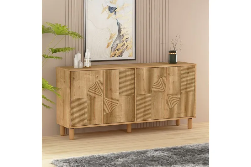 Ruvan Konsolipöytä 150 cm - Tammi - Huonekalut - Pöytä & ruokailuryhmä - Apupöytä & sivupöytä - Konsolipöytä