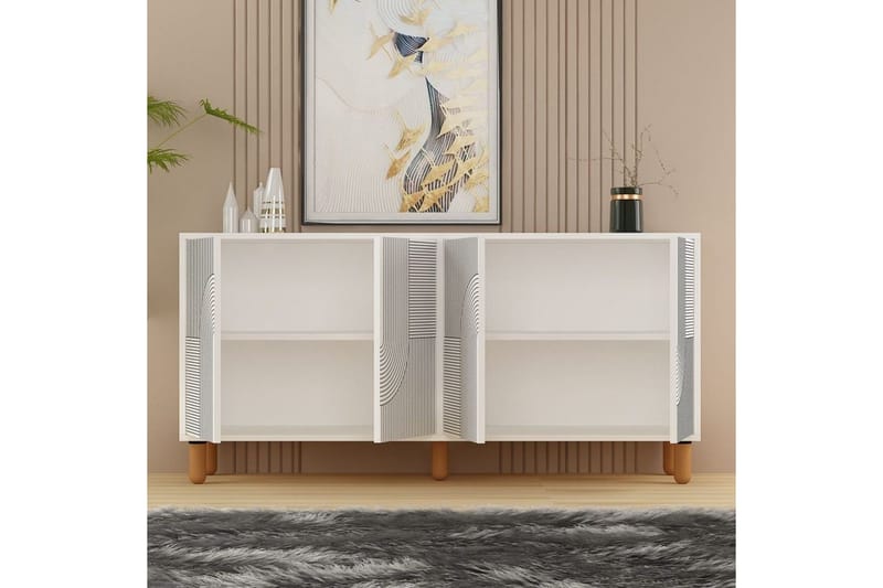 Ruvan Konsolipöytä 150 cm - Valkoinen - Huonekalut - Pöytä & ruokailuryhmä - Apupöytä & sivupöytä - Konsolipöytä