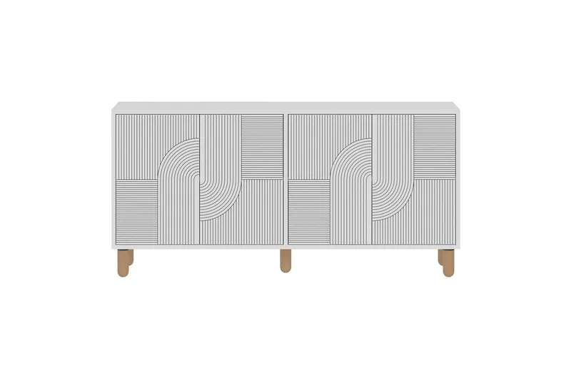 Ruvan Konsolipöytä 150 cm - Valkoinen - Huonekalut - Pöytä & ruokailuryhmä - Apupöytä & sivupöytä - Konsolipöytä