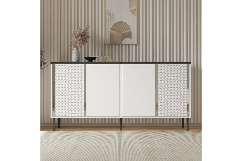 Rynor Konsolipöytä 150 cm - Valkoinen - Huonekalut - Pöytä & ruokailuryhmä - Apupöytä & sivupöytä - Konsolipöytä