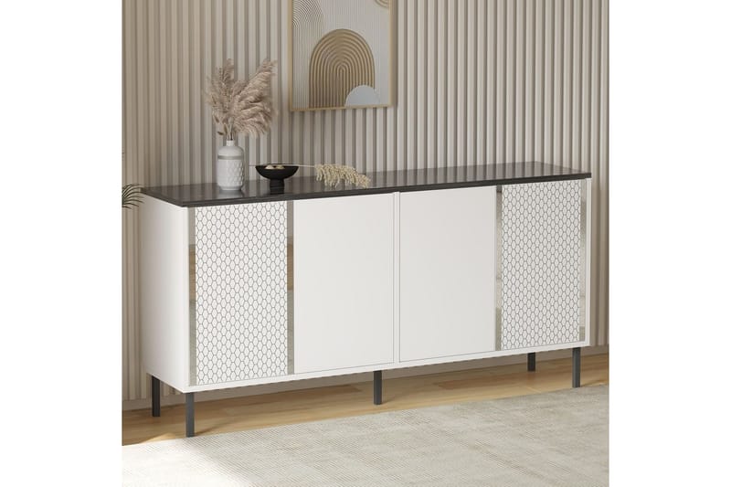 Rynor Konsolipöytä 150 cm - Valkoinen - Huonekalut - Pöytä & ruokailuryhmä - Apupöytä & sivupöytä - Konsolipöytä