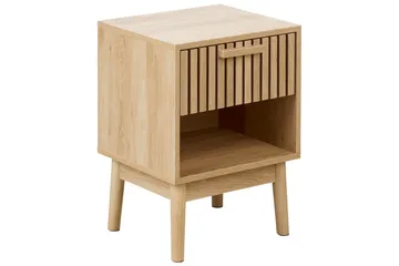 Sängbord Lynwood Light colored wood - Huonekalut - Pöytä & ruokailuryhmä - Apupöytä & sivupöytä - Yöpöytä