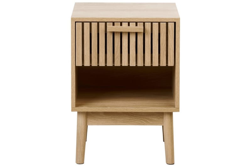 Sängbord Lynwood Light colored wood - Huonekalut - Pöytä & ruokailuryhmä - Apupöytä & sivupöytä - Yöpöytä