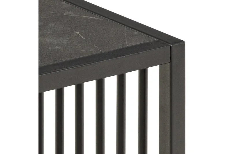 Saklani Sivupöytä 40 cm - Musta - Huonekalut - Pöytä & ruokailuryhmä - Apupöytä & sivupöytä - Tarjotinpöytä & pikkupöytä