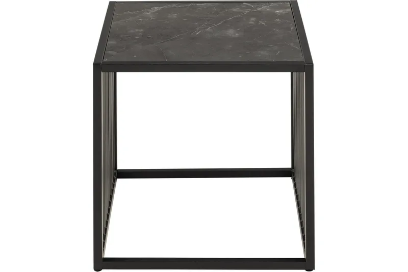 Saklani Sivupöytä 40 cm - Musta - Huonekalut - Pöytä & ruokailuryhmä - Apupöytä & sivupöytä - Tarjotinpöytä & pikkupöytä