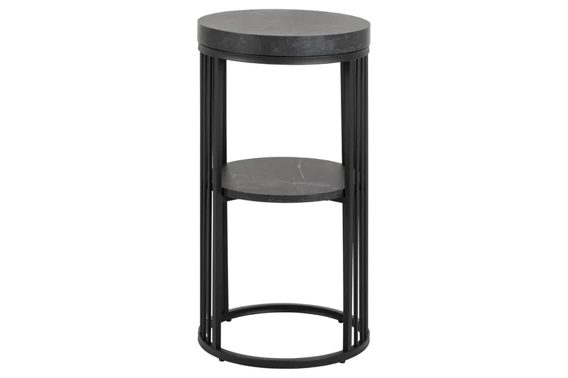 Saklani Yöpöytä 35 cm - Musta - Huonekalut - Pöytä & ruokailuryhmä - Apupöytä & sivupöytä - Yöpöytä