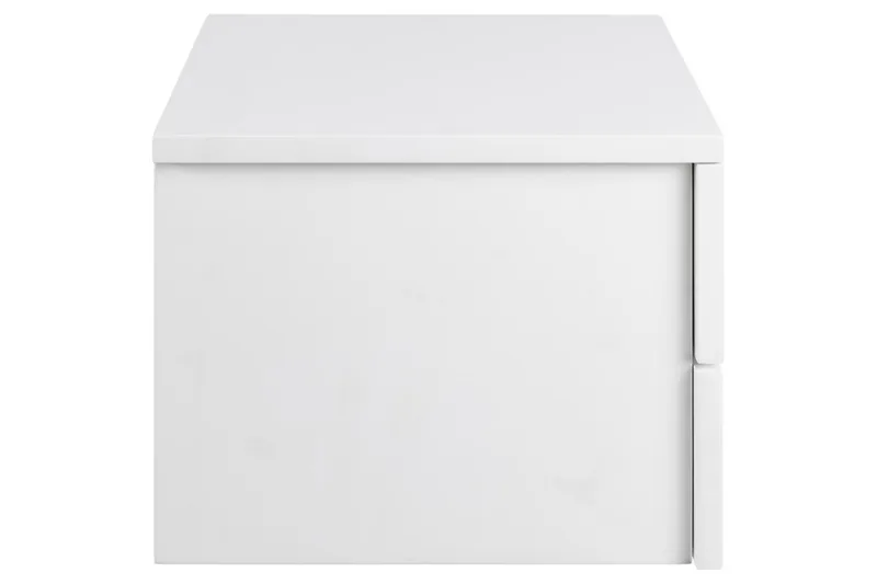 Salmani Yöpöytä 32 cm - Valkoinen - Huonekalut - Pöytä & ruokailuryhmä - Apupöytä & sivupöytä - Yöpöytä