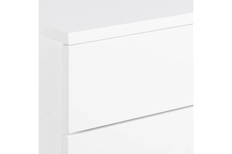 Salmani Yöpöytä 32 cm - Valkoinen - Huonekalut - Pöytä & ruokailuryhmä - Apupöytä & sivupöytä - Yöpöytä