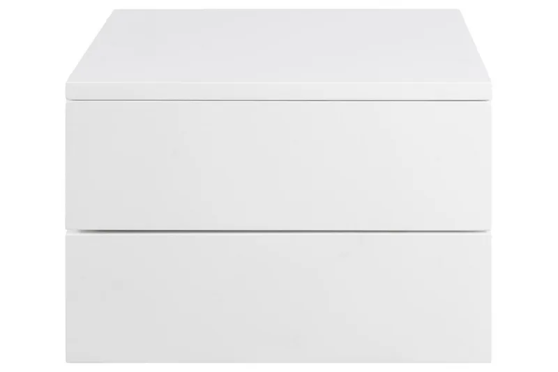 Salmani Yöpöytä 32 cm - Valkoinen - Huonekalut - Pöytä & ruokailuryhmä - Apupöytä & sivupöytä - Yöpöytä