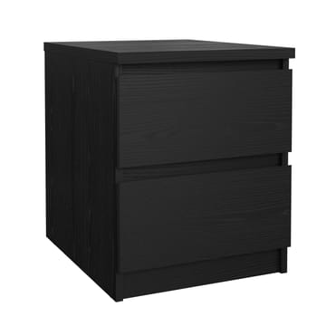 Salomns yöpöytä 2 laatikolla 40x50x50 cm - Huonekalut - Pöytä & ruokailuryhmä - Apupöytä & sivupöytä - Yöpöytä