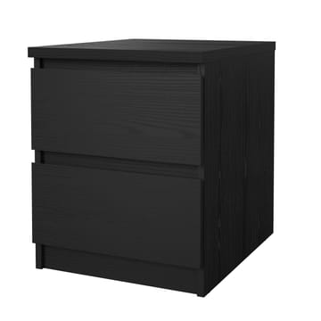 Salomns yöpöytä 2 laatikolla 40x50x50 cm - Huonekalut - Pöytä & ruokailuryhmä - Apupöytä & sivupöytä - Yöpöytä