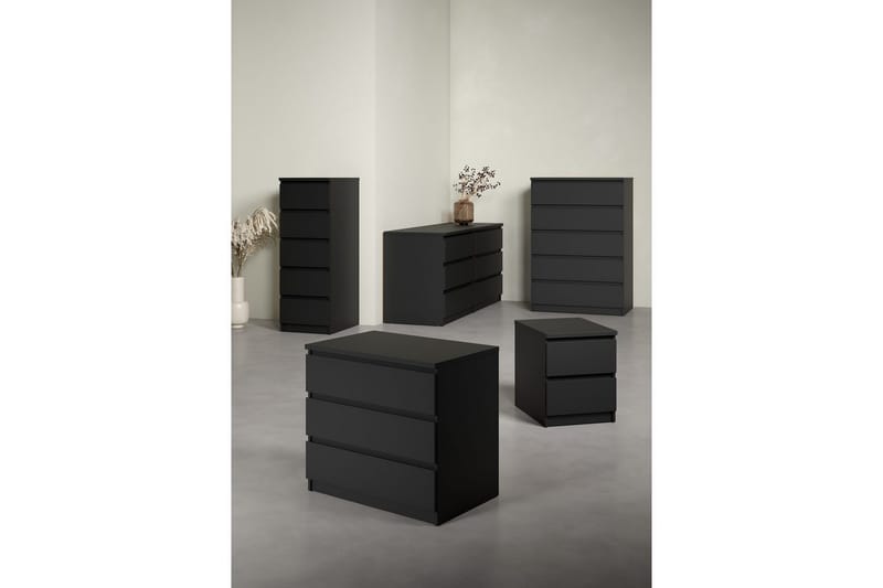 Salomns Yöpöytä 40,4 cm - Harmaa - Huonekalut - Pöytä & ruokailuryhmä - Apupöytä & sivupöytä - Yöpöytä