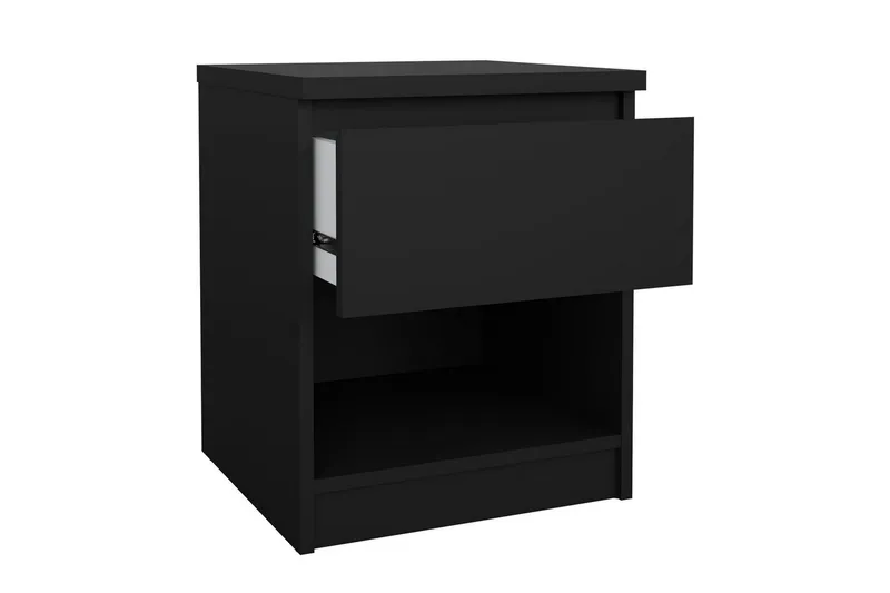 Salomns Yöpöytä 40,4 cm - Musta - Huonekalut - Pöytä & ruokailuryhmä - Apupöytä & sivupöytä - Yöpöytä