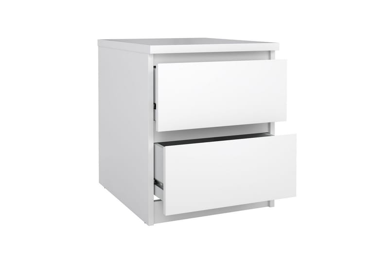 Salomns Yöpöytä 40,4 cm - Valkoinen - Huonekalut - Pöytä & ruokailuryhmä - Apupöytä & sivupöytä - Yöpöytä