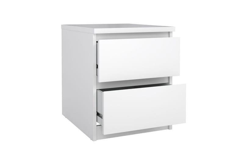 Salomns Yöpöytä 40,4 cm - Valkoinen - Huonekalut - Pöytä & ruokailuryhmä - Apupöytä & sivupöytä - Yöpöytä